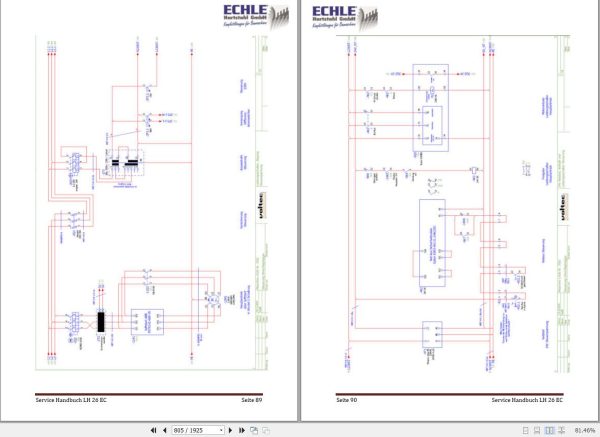 Liebherr Excavator LH26EC Service Manual 11841695 3