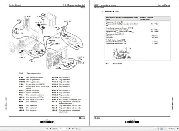 Liebherr Excavator R900C EDC Litronic Service Manual 10301850 3