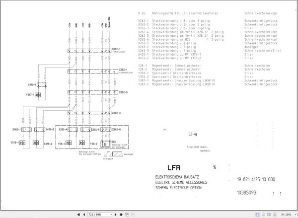 Liebherr Excavator R906 R916 R926 Classic Service Manual 10360411 3
