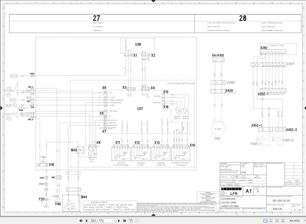 Liebherr Excavator R906 R916 R926 Classic Service Manual 11644791 3
