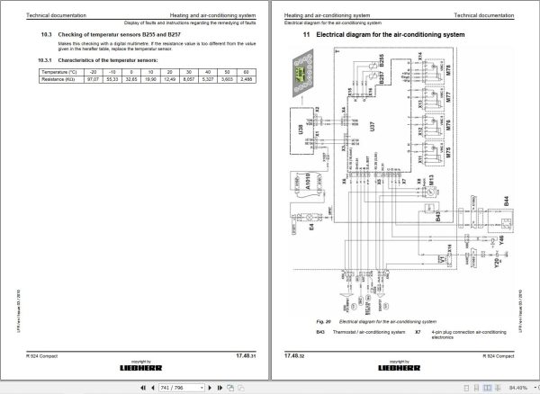 Liebherr Excavator R924 Compact Technical Manual 10359401 3