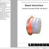 Liebherr Final Drive Travel Gear FAT400 FAT550 Repair Instructions Manual 1