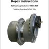 Liebherr Final Drive Travel Gear FAT450E504 Repair Instructions Manual EN DE 1