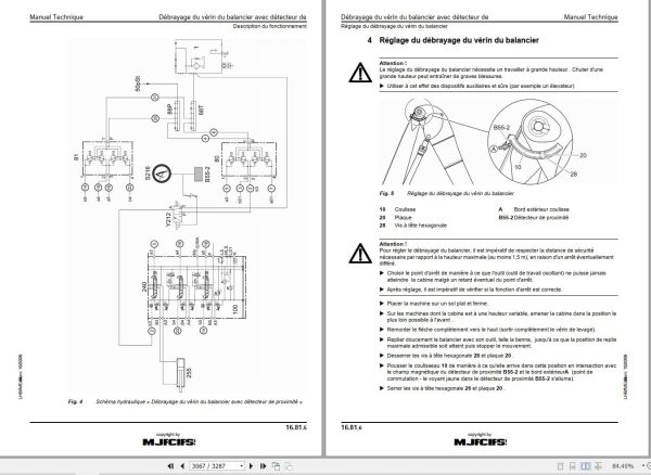 Liebherr Hydraulic Excavator A900C A924C Litronic EDC Technical Manual FR 3