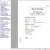 Liebherr Hydraulic Excavator A900C ZW EDC Litronic Technical Manual FR 1