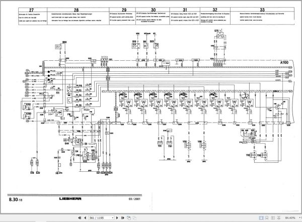 Liebherr Hydraulic Excavator A934 A954B Technical Manual FR 3