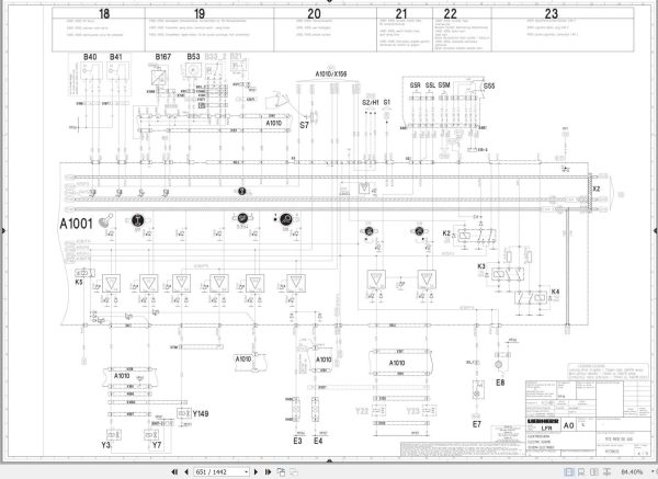 Liebherr Hydraulic Excavator E934C E944C E954C Technical Manual FR 3