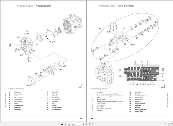 Liebherr Pipe Layer RL46 1631 4F G6 Technical Manual FR 2