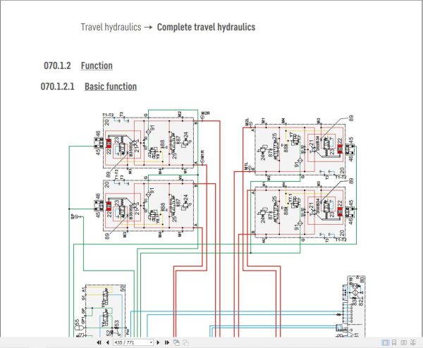 Liebherr Pipe Layer RL56 1632 05 G6 Service Manual 12255509 3