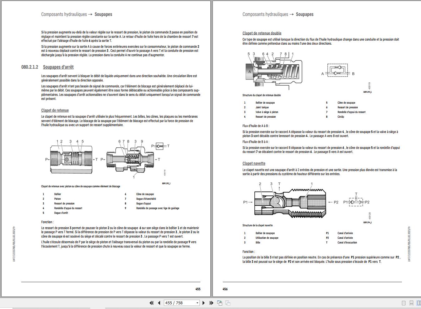 Liebherr Pipe Layer RL56-1632 3A_G6 Technical Manual FR