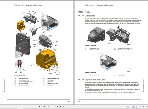 Liebherr Pipe Layer RL66 1633 3A G6 Service Manual 12239166 2