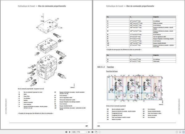 Liebherr Pipe Layer RL66 1633 4F G6 Technical Manual FR 2