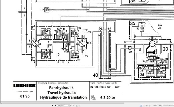 Liebherr Pipe Layers RL422 RL22B RL42B RL52 Service Manual 2