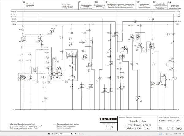 Liebherr Pipe Layers RL422 RL22B RL42B RL52 Service Manual 3