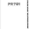 Liebherr Splitter Box PR751 Repair Manual 9780929 EN DE 1