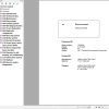 Liebherr Telescopic Handler T32 7 1666 3AS Service Manual 12235424 2020 1