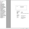 Liebherr Telescopic Handler T33 10 1695 3AS Service Manual 12235425 2020 1