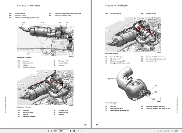 Liebherr Telescopic Handler T35 6 1680 3A Service Manual 12263572 2023 2