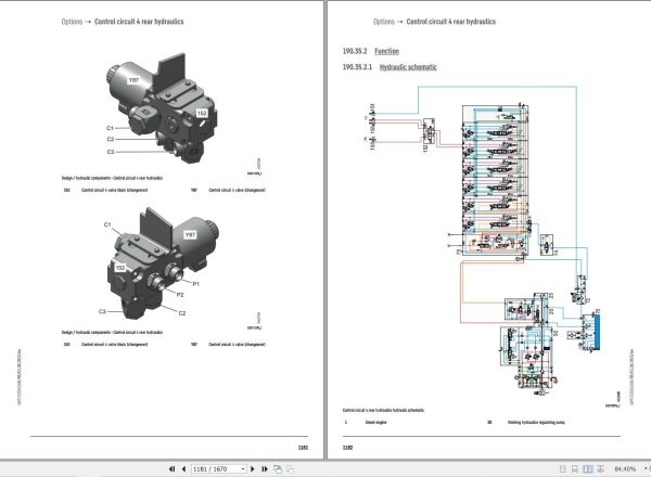 Liebherr Telescopic Handler T35 6 1680 3AS Service Manual 12261268 2023 2