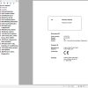 Liebherr Telescopic Handler T36 7 1667 4FS Service Manual 12217176 2020 1