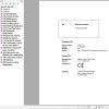 Liebherr Telescopic Handler T41 7 1665 4FS Service Manual 12217177 2020 1