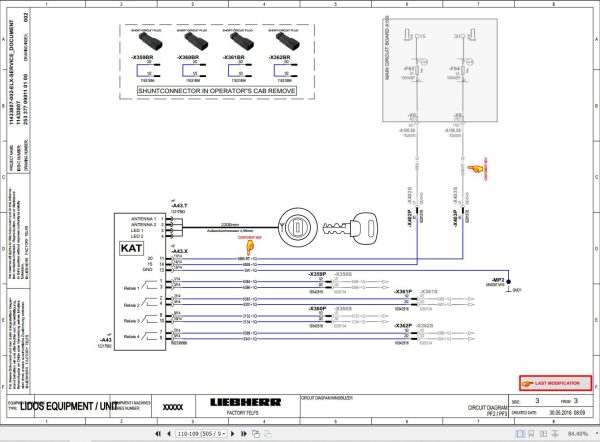 Liebherr Telescopic Handler T46 7 1706 4FS Service Manual 12242701 2020 3