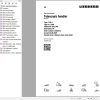 Liebherr Telescopic Handler T55 7 1708 3AS Service Manual 12261272 2023 1