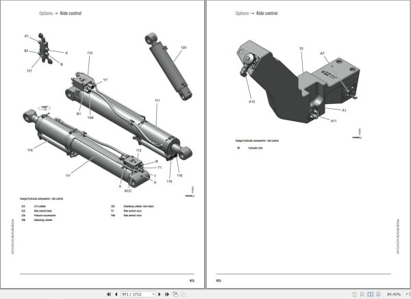 Liebherr Telescopic Handler T60 9 1709 3AS Service Manual 12261273 2023 2