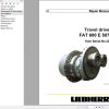 Liebherr Travel Drive FAT600E507 Repair Instructions Manual 969012301 1