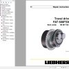 Liebherr Travel Drive FAT600F530 Repair Instructions Manual 90007348 1