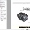 Liebherr Travel Drive FAT650F531 Repair Instructions Manual 90012074 1