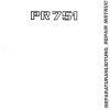 Liebherr Travel Gear PR751 Repair Instructions Manual 9780931 EN DE 1