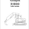 Liebherr Tunnel Machine R900 Litronic Service Manual DE 1