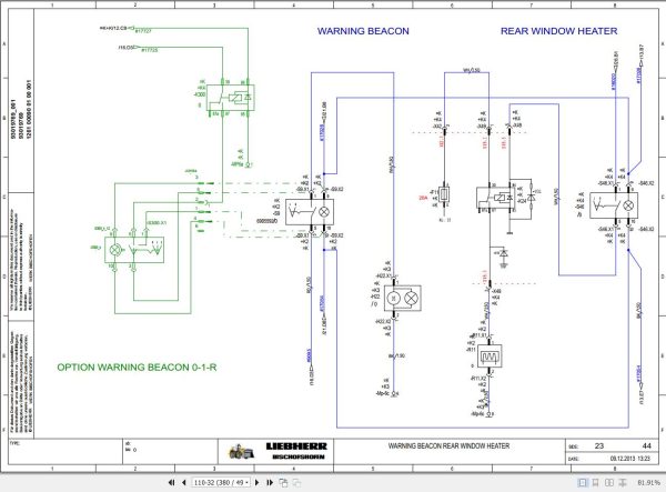 Liebherr Wheel Loader L508 1261 Service Manual 11632021 3