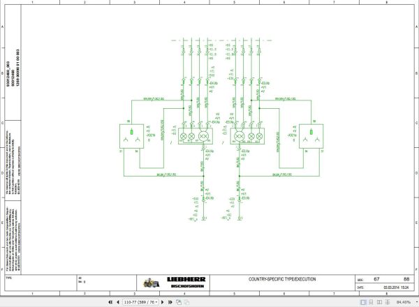 Liebherr Wheel Loader L524 1266 Service Manual 11657119 3