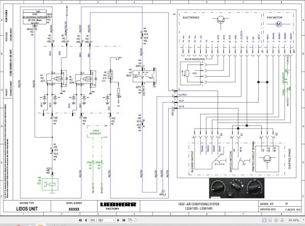 Liebherr Wheel Loader L524 G5.0 D 1355 Service Manual 11827714 3