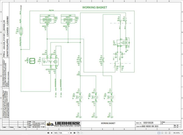 Liebherr Wheel Loader L524 to L542 2plus1 Service Manual 10411314 3