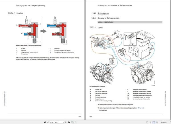 Liebherr Wheel Loader L538 G5.0 D 1356 Service Manual 11827717 2