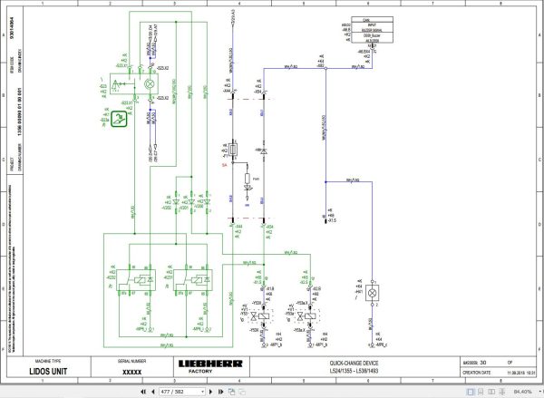 Liebherr Wheel Loader L538 G5.0 D 1493 Service Manual 11827719 3