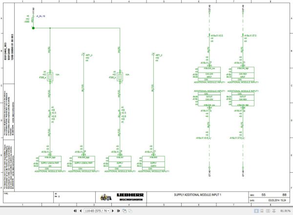 Liebherr Wheel Loader L542 1269 Service Manual 11657128 3