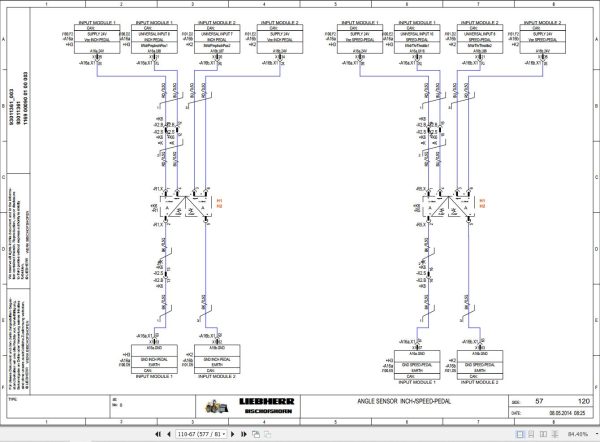 Liebherr Wheel Loader L550 1287 Service Manual 11450077 3
