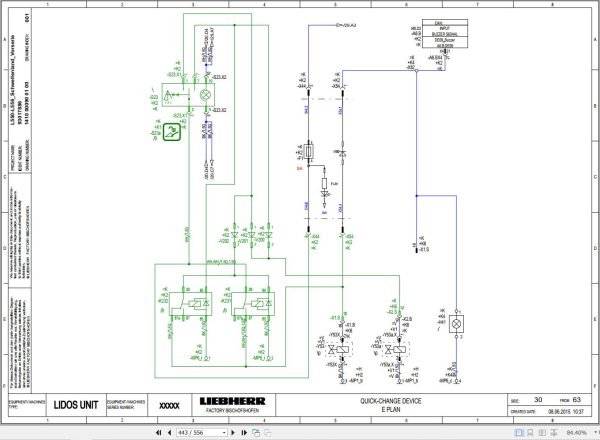 Liebherr Wheel Loader L550 G5.0 D 1562 Service Manual 11827720 3