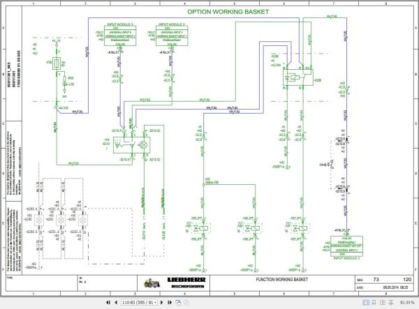 Liebherr Wheel Loader L556 1288 Service Manual 11450110 2