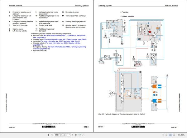 Liebherr Wheel Loader L566 1617 Service Manual 12242500 2