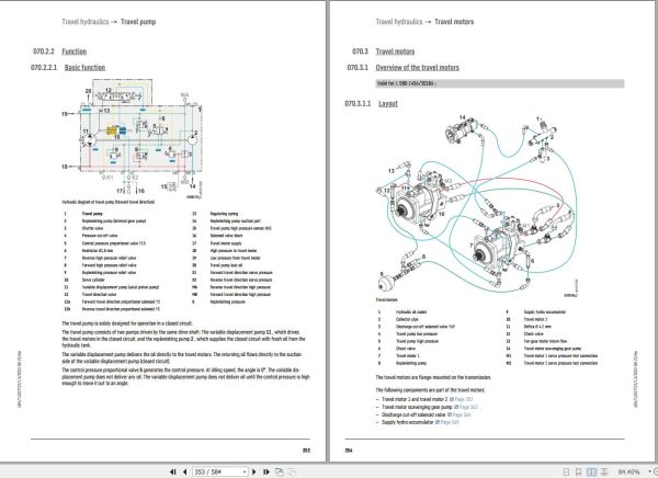 Liebherr Wheel Loader L580 G5.0 D 1456 Service Manual 11827723 2