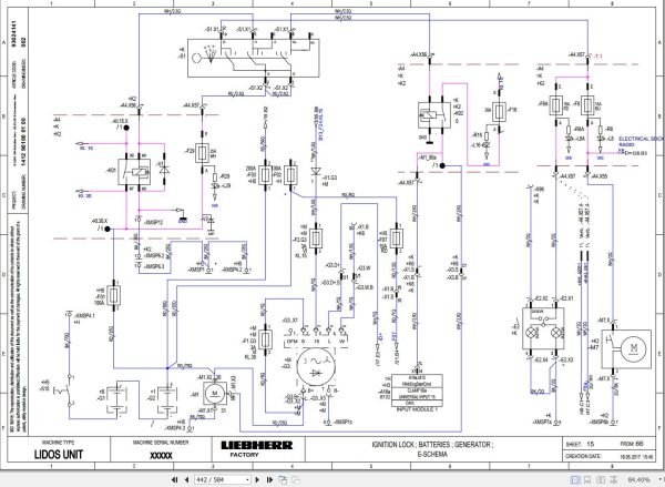 Liebherr Wheel Loader L580 G5.0 D 1456 Service Manual 11827723 3