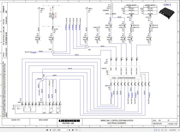 Liebherr Wheel Loader L580 G5.1 D 1798 Service Manual 12278345 3