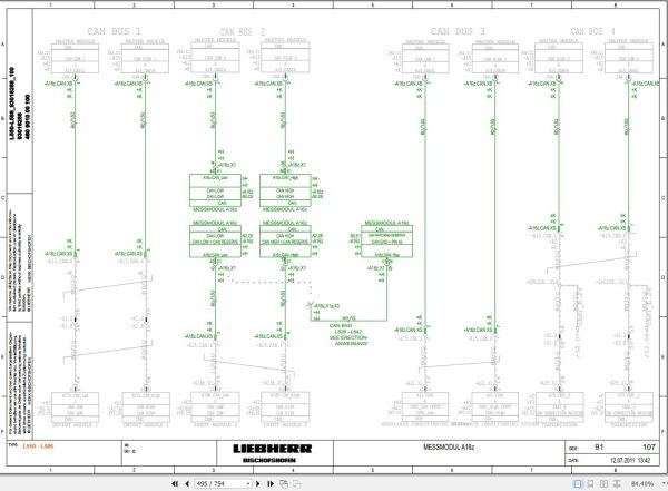 Liebherr Wheel Loader L586 2plus2 Service Manual 10411319 3