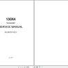 Link Belt Excavator 130X4 Service Manual WLSM1307 03LX 1
