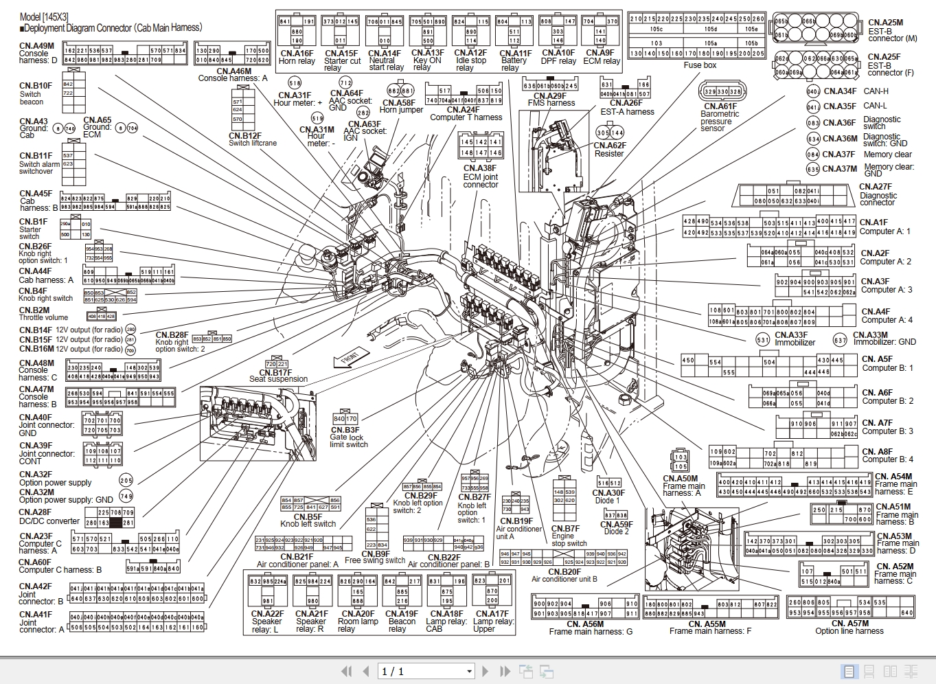 Link Belt Excavator 145X3 Engine DTC Information 1
